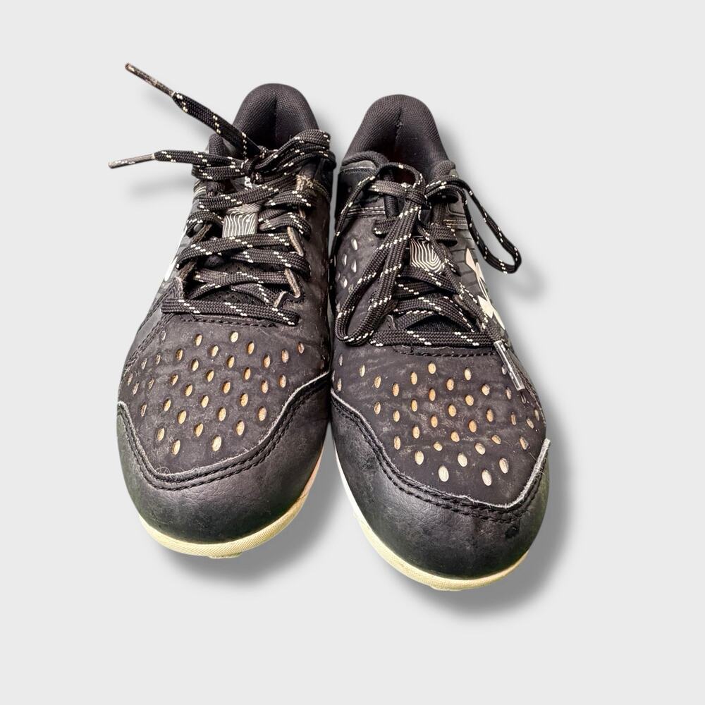 Under Armour Boys UA Leadoff Low‎ RM Baseball Cleats Black Size 4.5Y